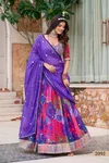 Mehvish Vol 29 By Dani Creation Tabby Silk Lehenga Choli